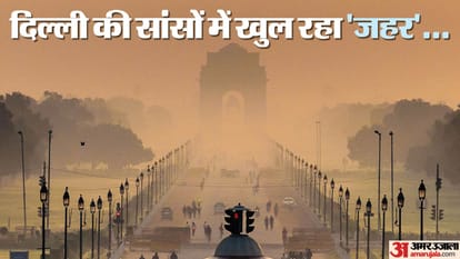 Delhi again becomes a gas chamber AQI crosses 400 in two-thirds areas
