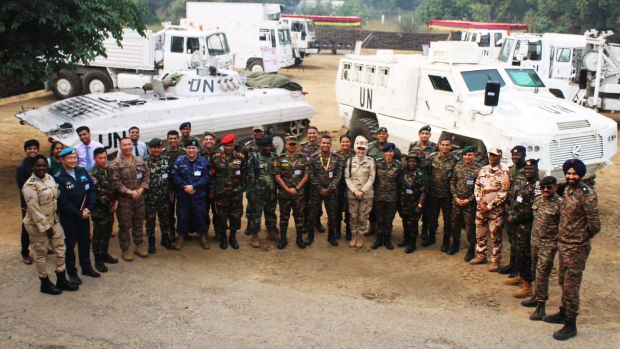 World Updates: UN peacekeepers from 16 countries undergo training in India