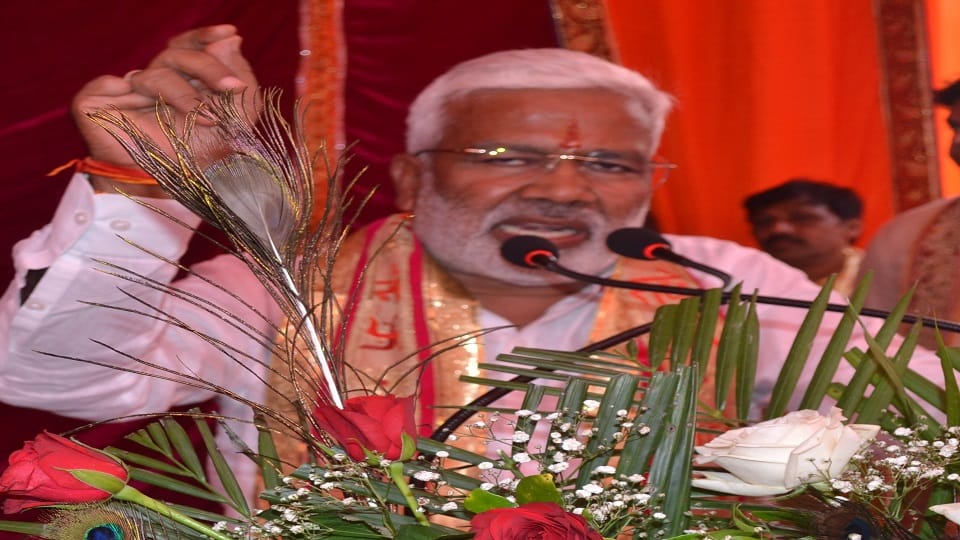 Cabinet Minister Swatantra dev Singh in Hathras