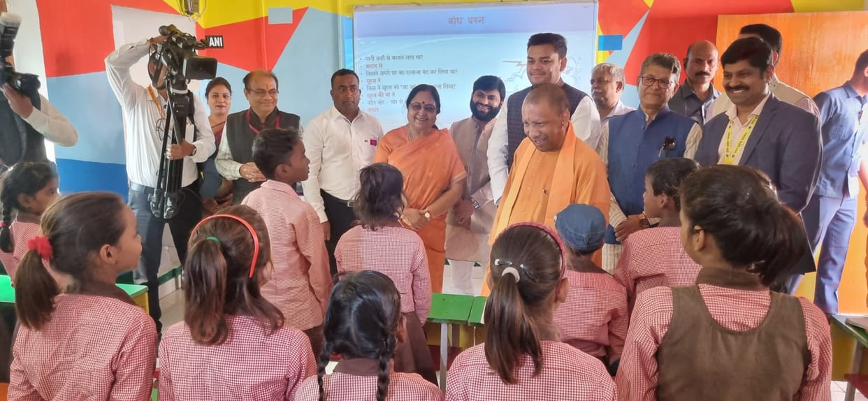CM Yogi in Ayodhya Today Start New Scheme Regarding Aanganwadi