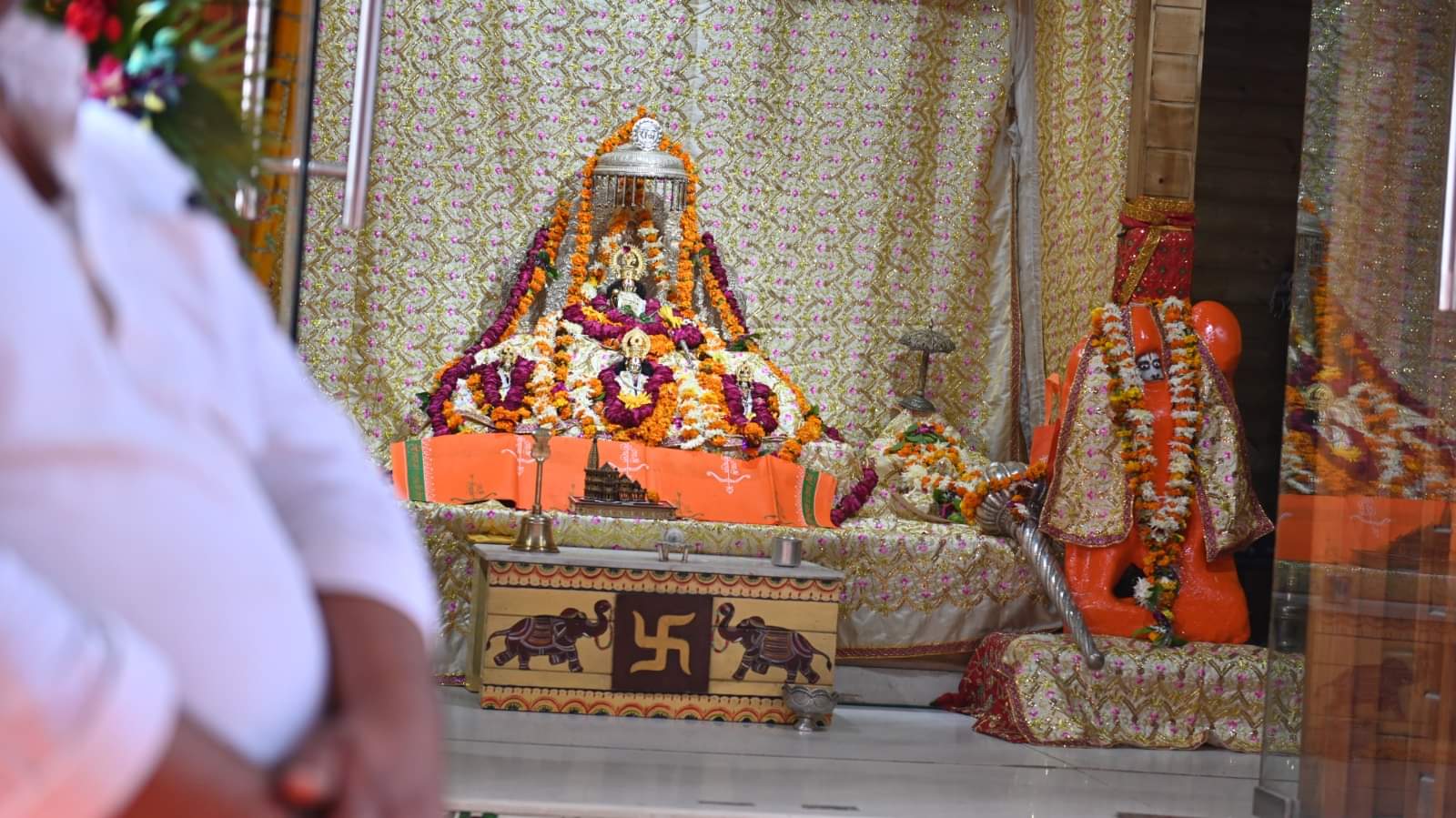 CM Yogi in Ayodhya Today Darshana Ram Lala and Hanumangarhi