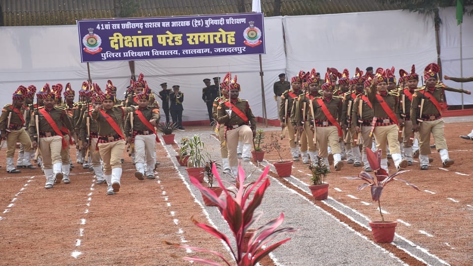 41st convocation parade ceremony 148 soldiers and head constables of various corps participated