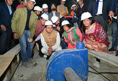 Uttarkashi Tunnel Rescue Auger Drill machine broke and got stuck in pipe now digging will be done manually