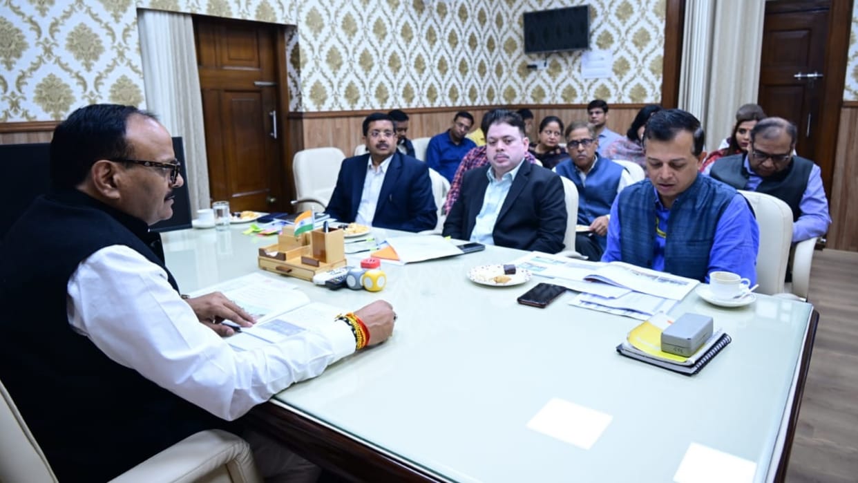 All the construction of medical colleges should be completed on time instructs Deputy CM Brajesh Pathak.
