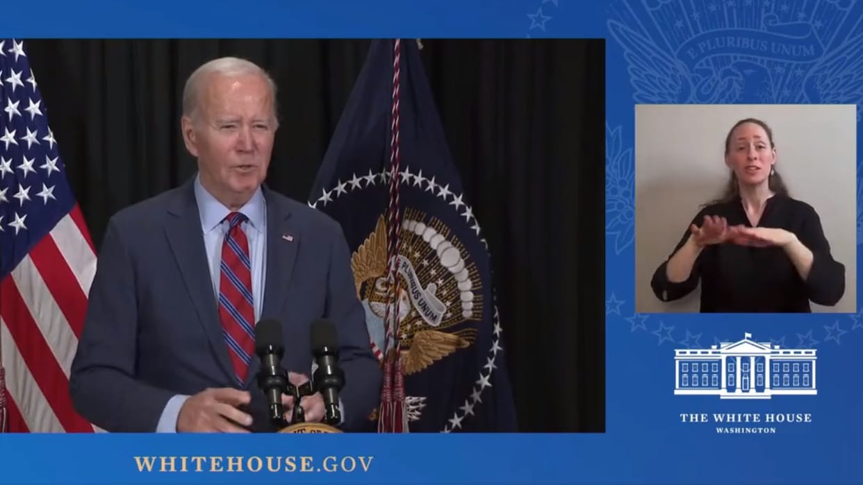 American President Joe Biden says Today captive release only a start