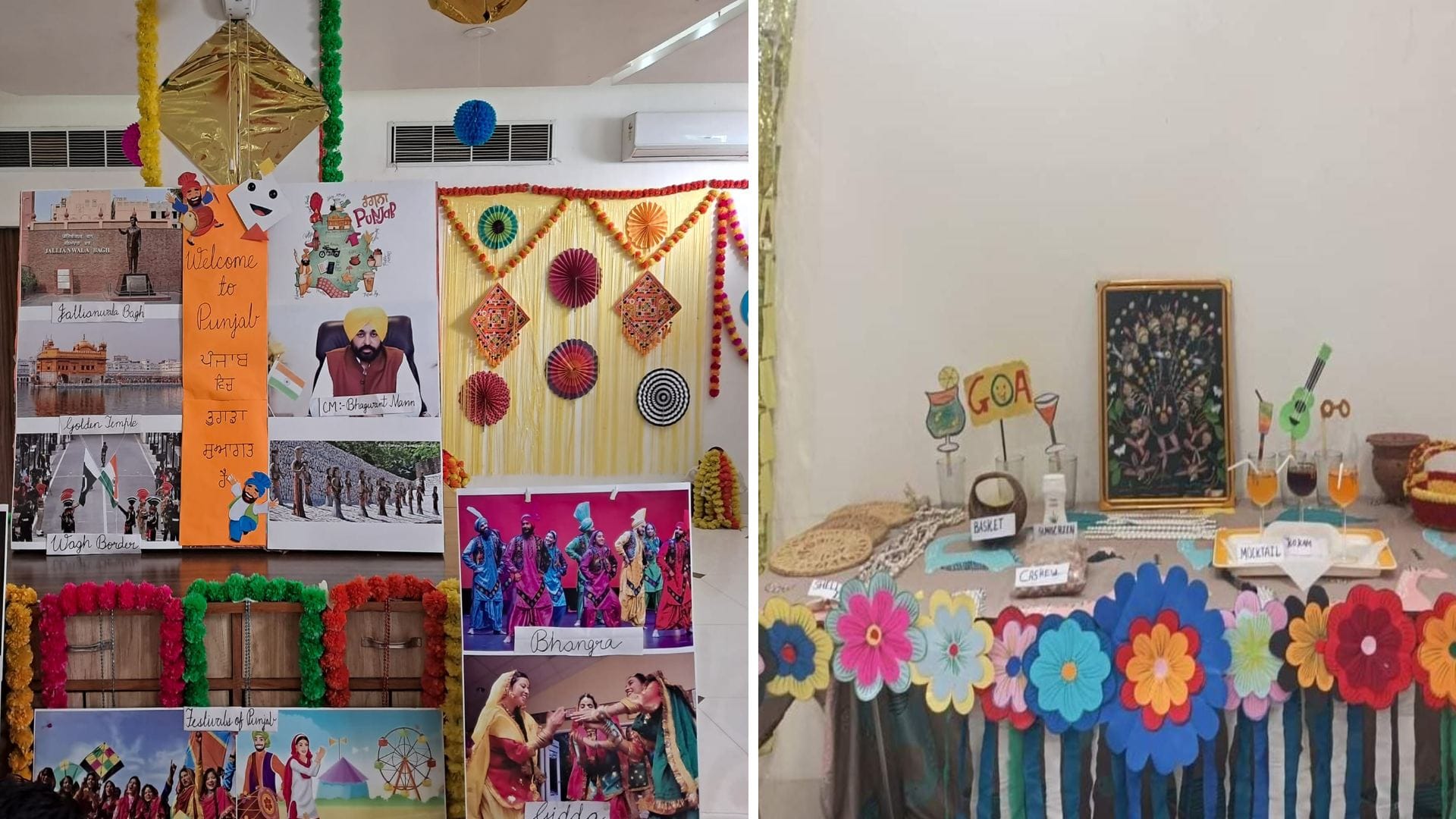 Connecting with culture through cultural programs in Katni school