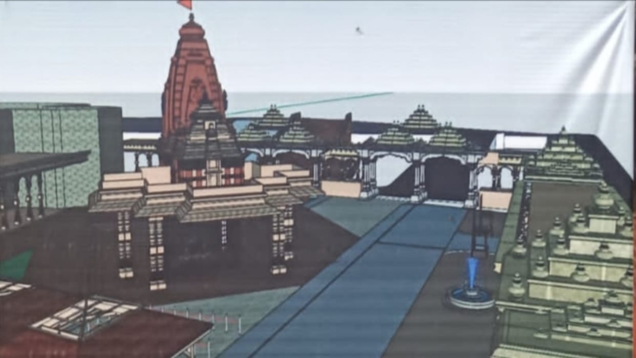The district will get the gift of Hanuman temple corridor, after the survey, the army sent the report to