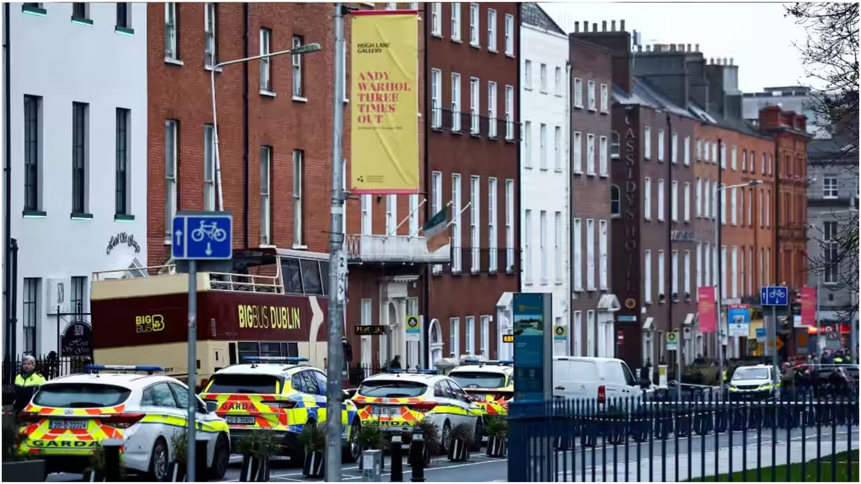 Peace restored in Dublin after violent clashes police arrested many protesters