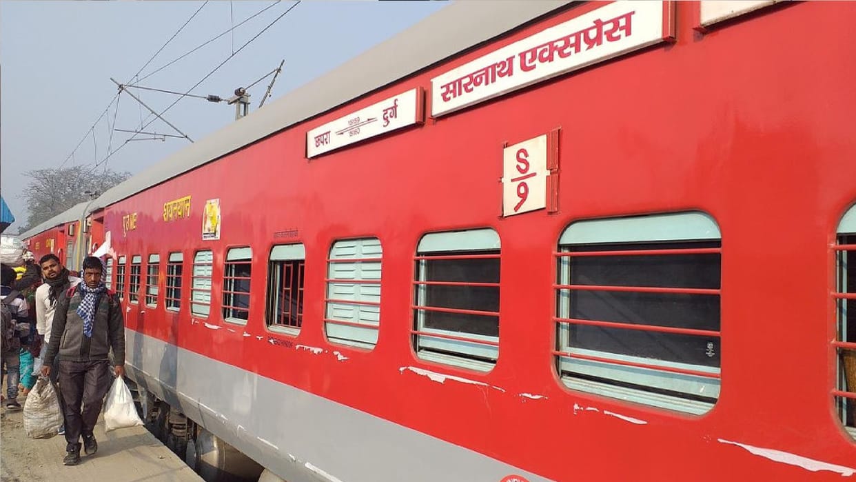 UP-Bihar trains canceled news: Sarnath Express will be canceled for 40 days from December 2 to February 29