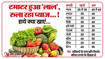 सब्जियों के रेट हाई!: टमाटर और प्याज थाली से गायब, भिंडी के भाव भी बढ़े; महिलाएं बोलीं- बिगड़ रहा रसोई का बजट Due to increase prices of tomatoes and onions disappeared from plates women said that kitchen budget started d