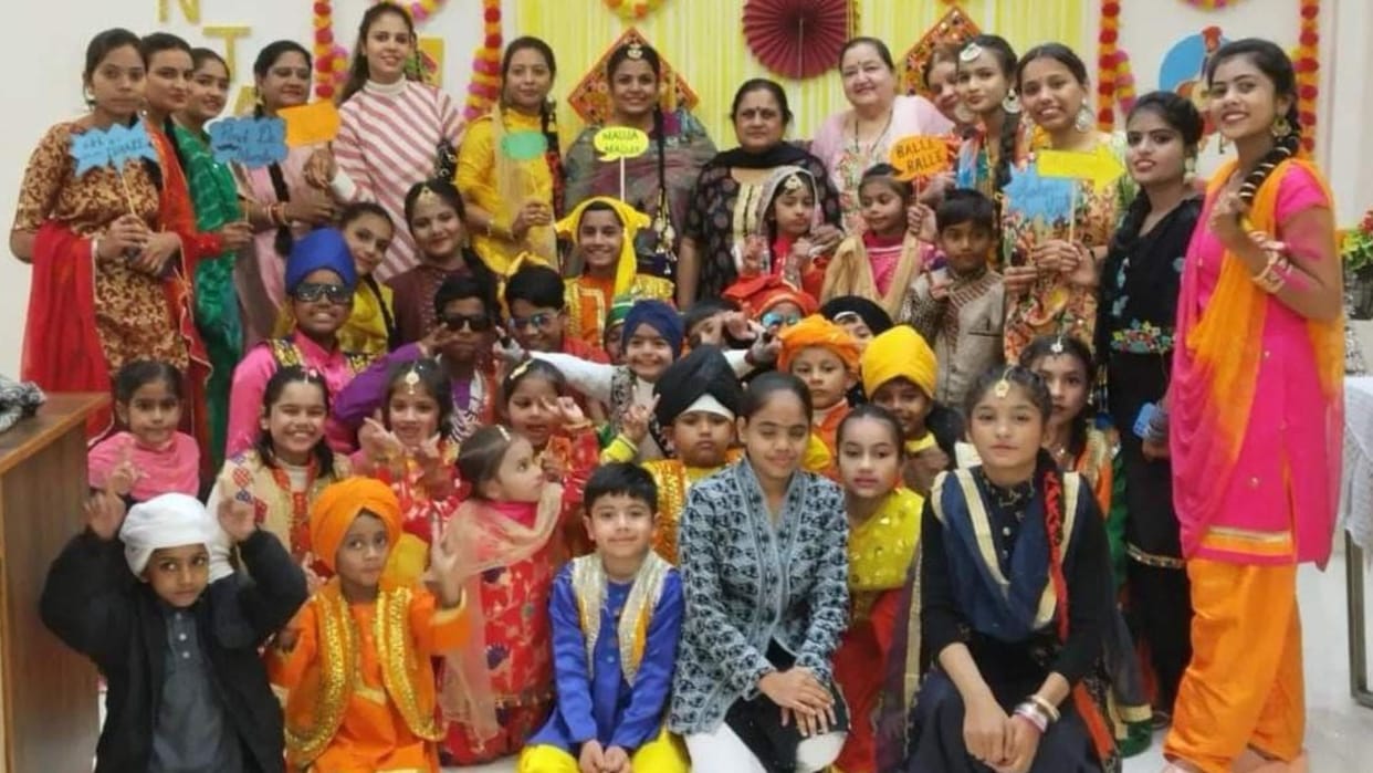 Connecting with culture through cultural programs in Katni school