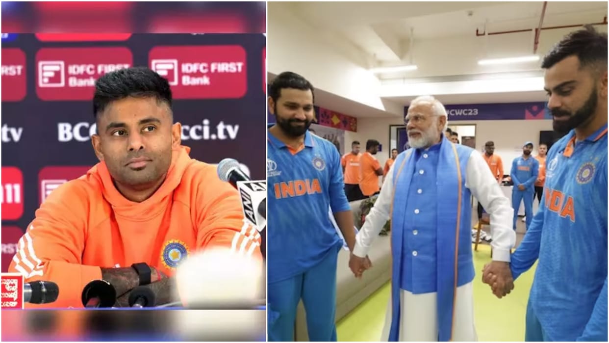 Suryakumar Yadav says It was a big thing when PM came to console us after WC final loss