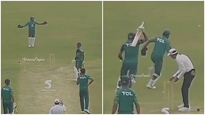 Babar Azam ran to hit wicketkeeper Rizwan with bat, know the whole matter, Watch Video