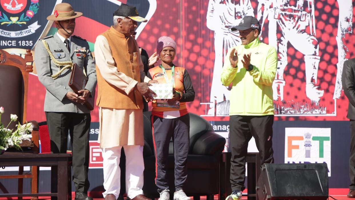 Fit India Movement: Assam Rifles organises 3rd edition of Half Marathon in Shillong