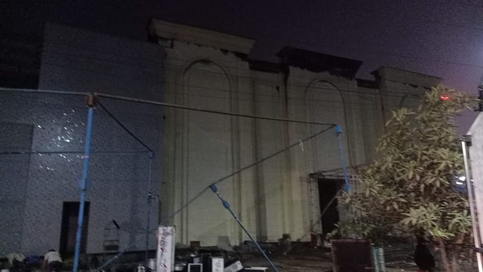Fire breaks out in marriage hall firefighters bring it under control