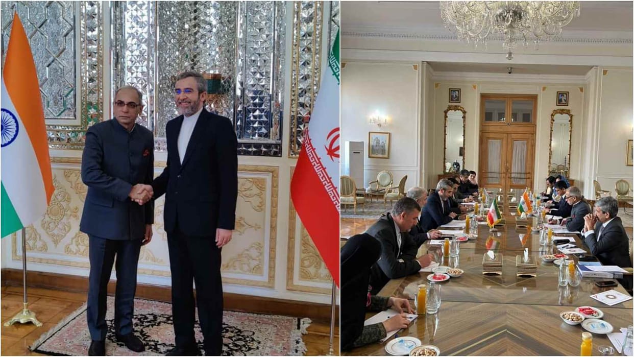 India Iran ties Secretary Vinay Kwatra Tehran Visit met MEA Hossein Amir-Abdollahian