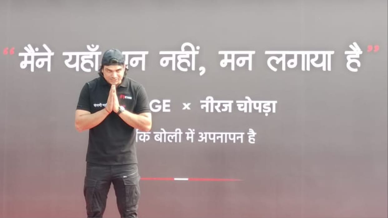 Neeraj Chopra reached his village to promote Haryanvi dialect