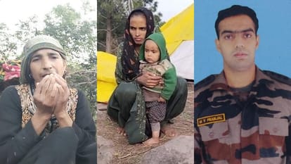 Captain Pranjal Martyr women told Captain become a shield from raining bullets saved us till his last breath