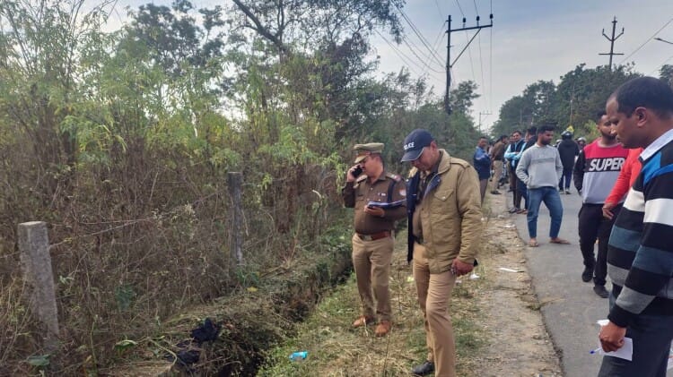 मौके पर पहुंची पुलिस