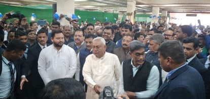 Darbhanga News: CM Nitish Kumar inaugurates 400 bed surgical block, 100 bed mother and child hospital
