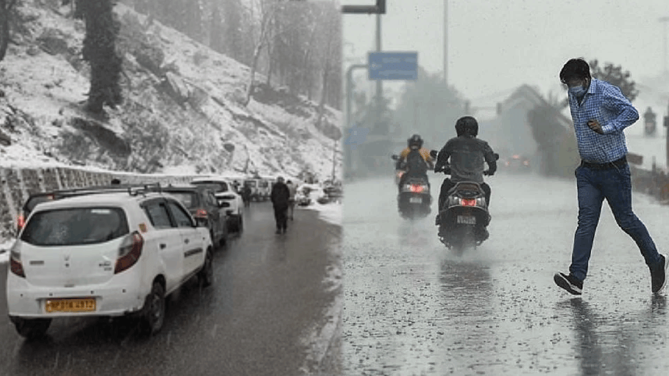Today Weather Forecast IMD Update Delhi NCR Rain Alert, Snowfall And Rainfall Alert in Jammu Himachal