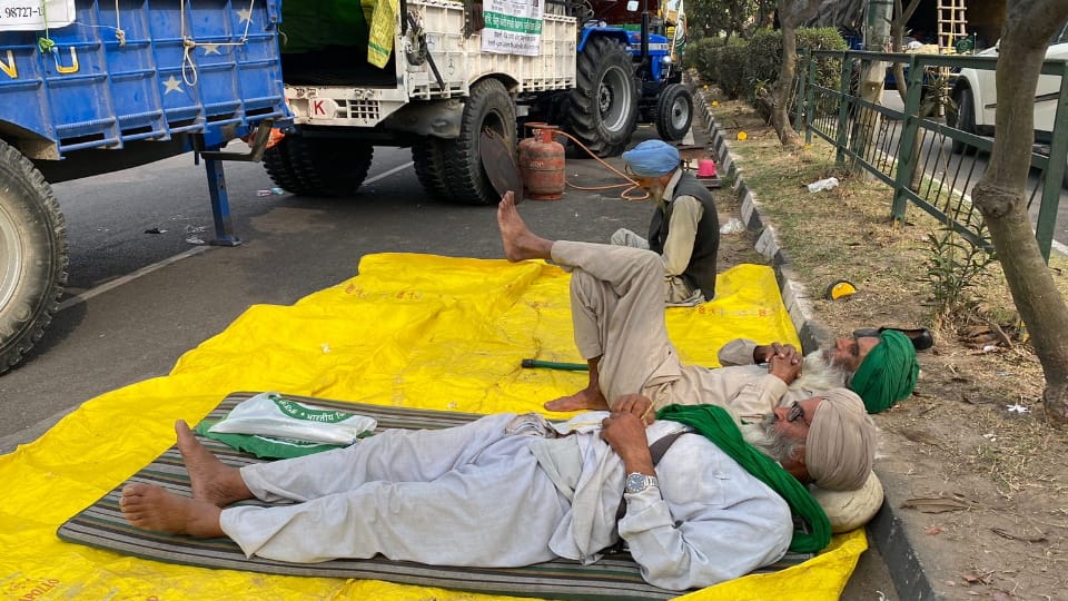 Farmers Protest on Chandigarh Border continues