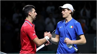 Davis Cup: इटली 1998 के बाद पहली बार फाइनल में पहुंचा, जोकोविच पर हावी रहे सिनर Davis Cup: Italy reached the final for the first time since 1998, Sinner dominated Djokovic