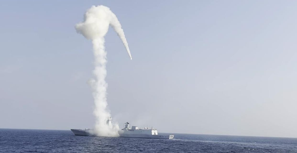 USA shoots down drone and anti ship missile fired by houthi rebels in red sea