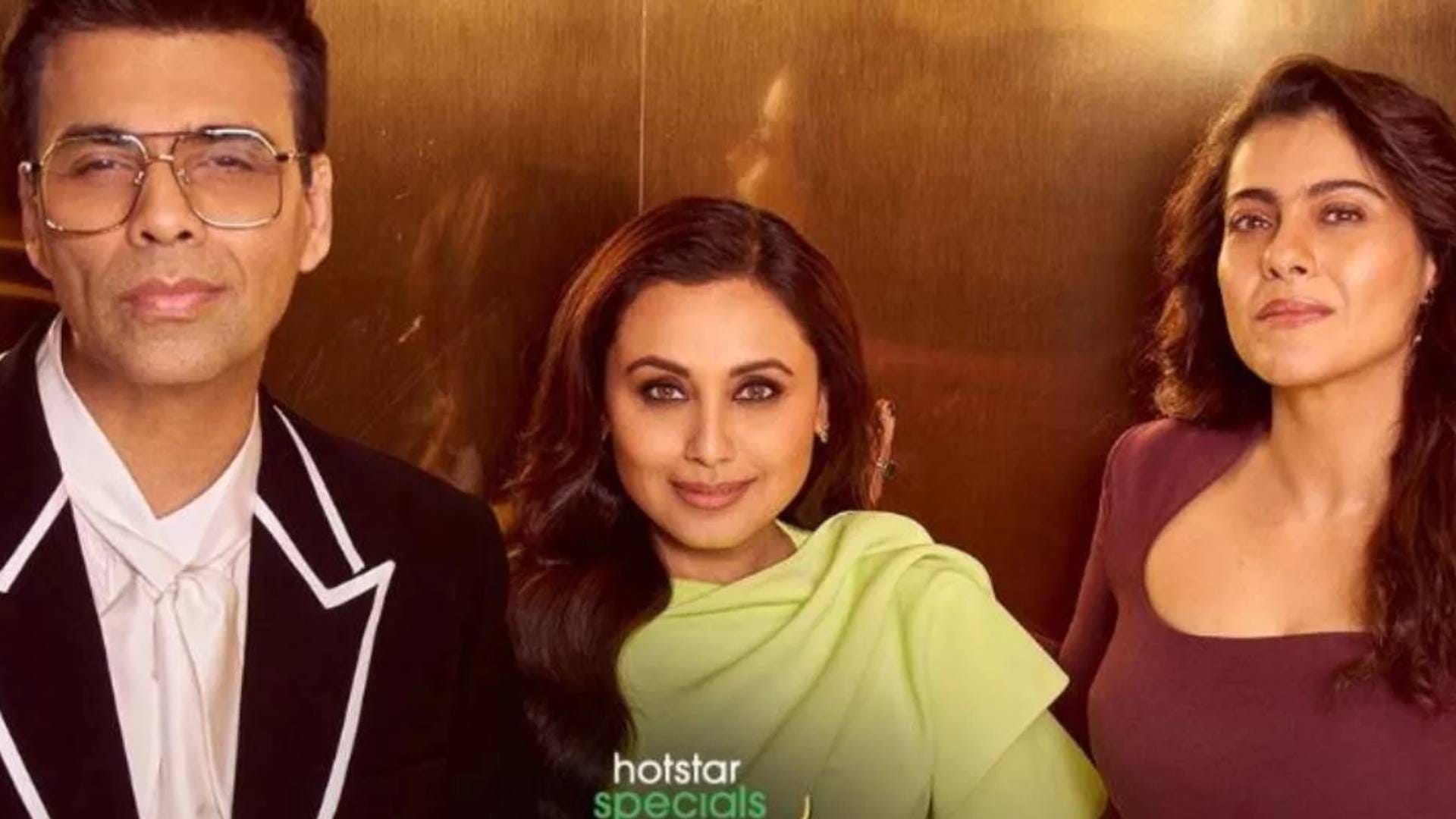 Koffee With Karan 8 promo Rani Mukerji claims Karan Johar snatched food kajol sets her special appearance