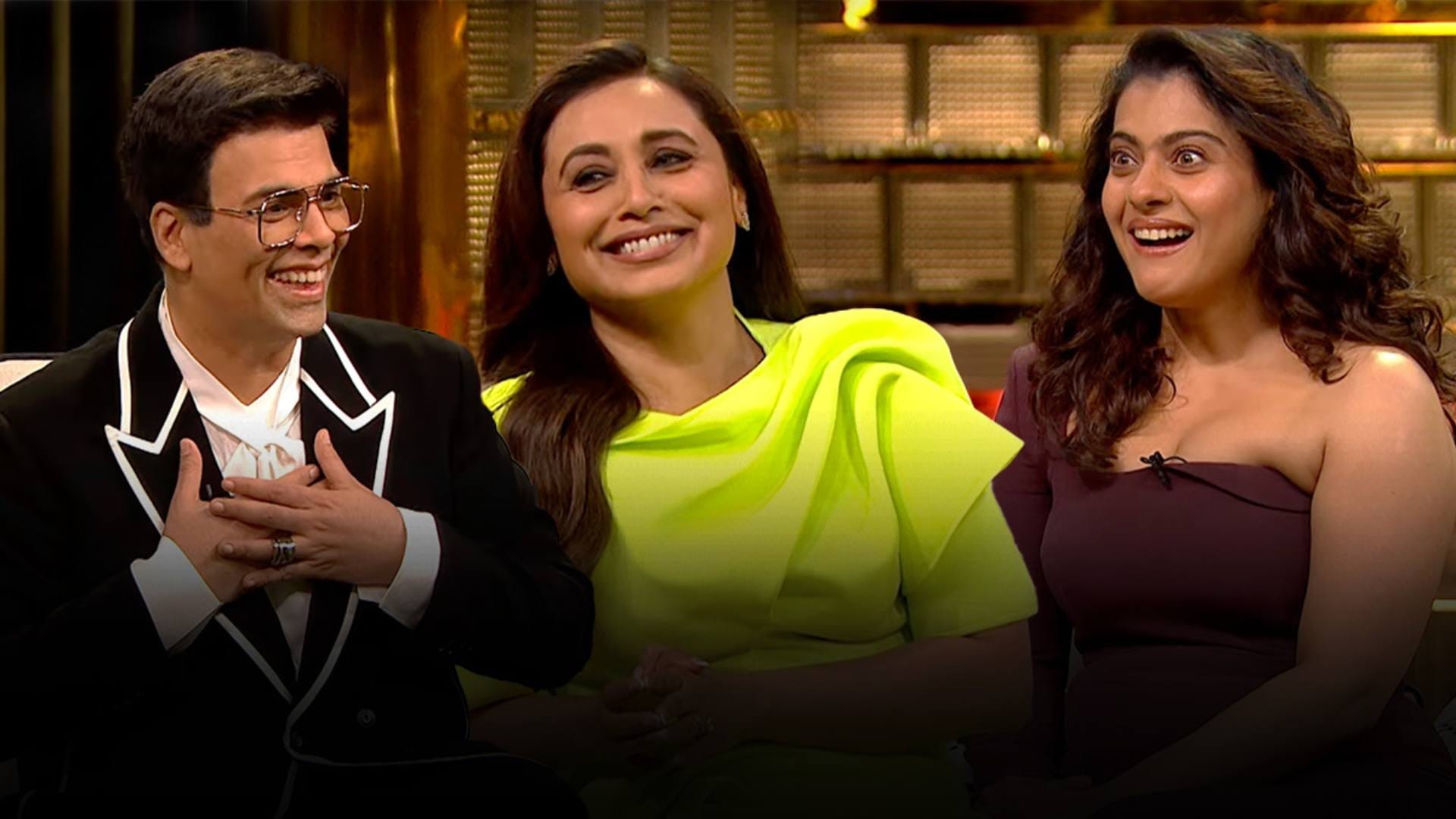 Koffee With Karan 8 promo Rani Mukerji claims Karan Johar snatched food kajol sets her special appearance