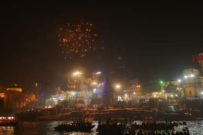 क्रैकर्स शो का दिखा अद्भुत नजारा