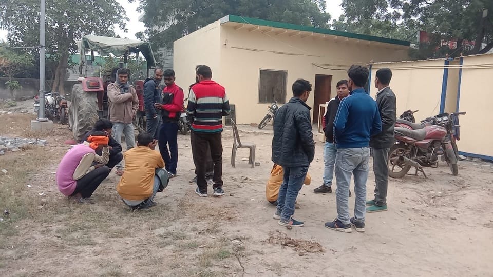 Accident on National Highway 44 in Sonipat, Canter hits bike, three friends returning from wedding die