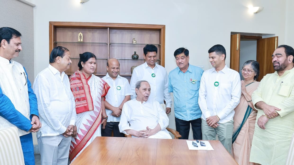 VK Pandian joined the BJD Party today in the presence of CM Naveen Patnaik