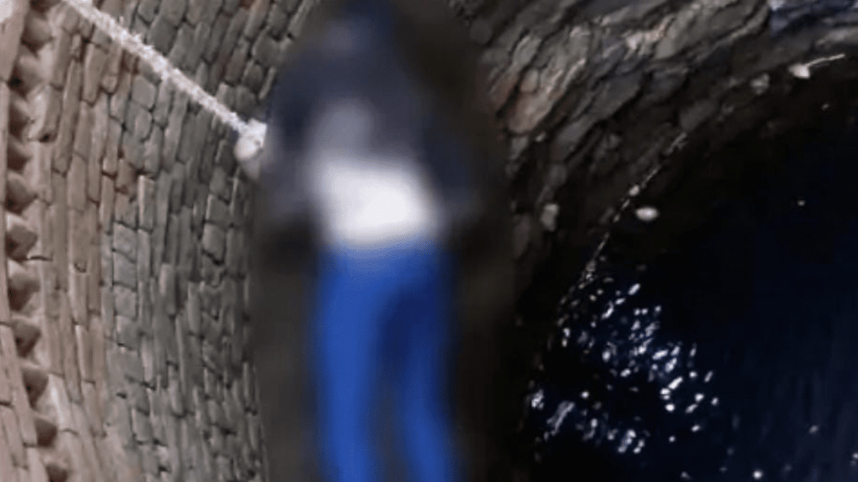 Dead body of a young man who had gone to irrigate was found in a well.