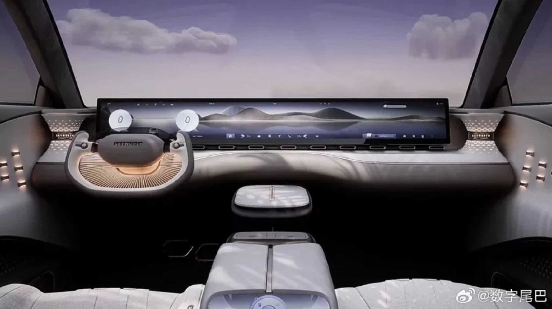 Chinese Carmaker unveils Luxury electric car to match comfort of private jets electric luxury sedan