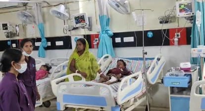 Bihar News : बेगूसराय में धमाके से पांच बच्चे जख्मी, खेलते समय खंडहर में मिला डब्बा पटका तो हुआ विस्फोट Bihar News : Five children injured in box containing bomb blast in Begusarai, found in the ruins.