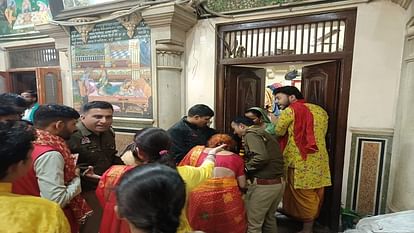 Fight in Radharani temple of Barsana Dispute between two brothers regarding worship