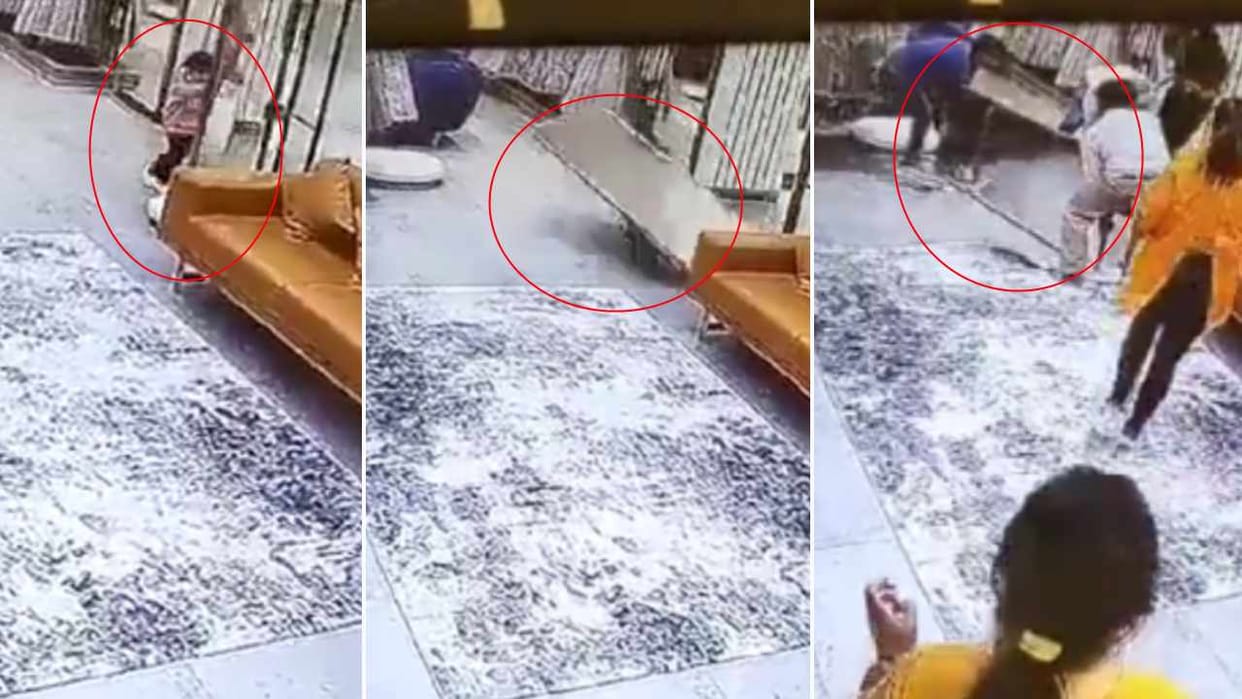 Three year old girl died after glass door falls in Ludhiana