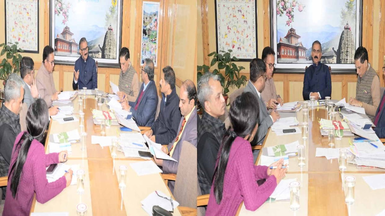 Review meeting: 100 crores will be allocated in cm Road Scheme, instructions to prepare DPR for heliport const