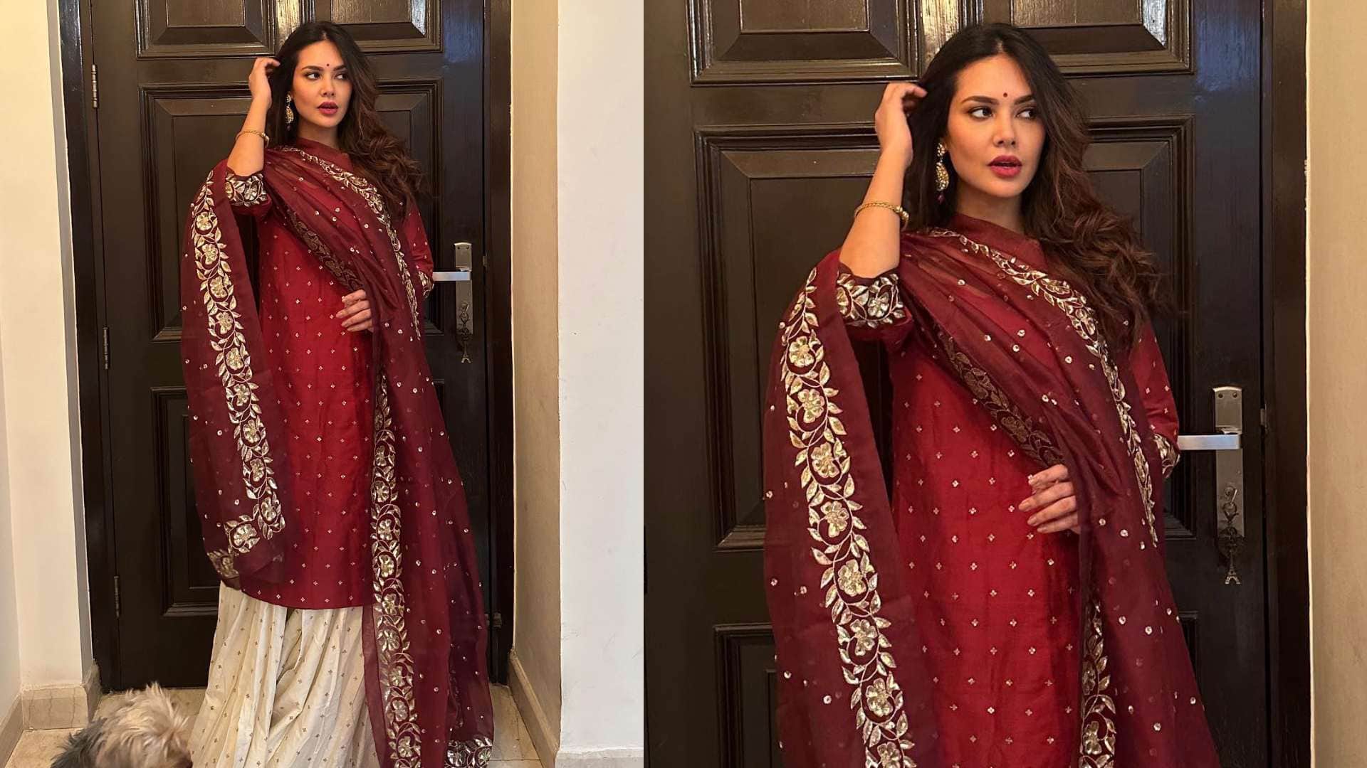 Esha Gupta Birthday trendy look for newly bride inspired by Esha Gupta