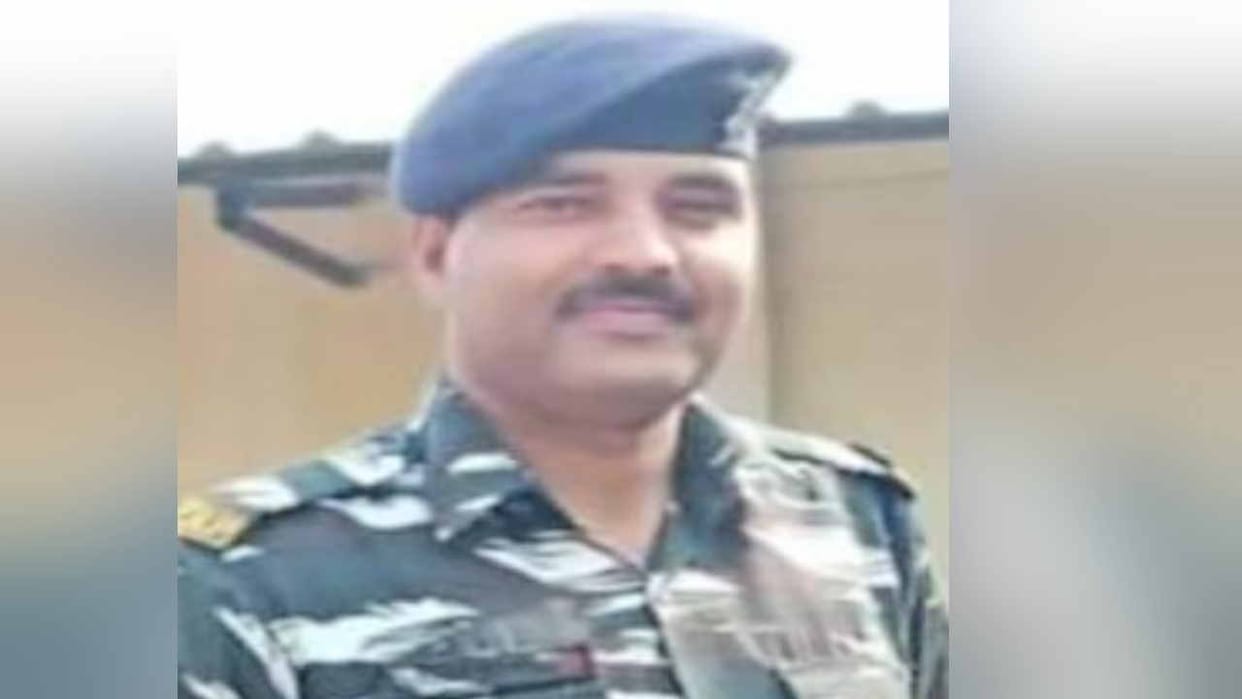 Havildar Sanjay Kumar posted in CRPF, who returned to duty after celebrating Diwali holidays, shot himself wit
