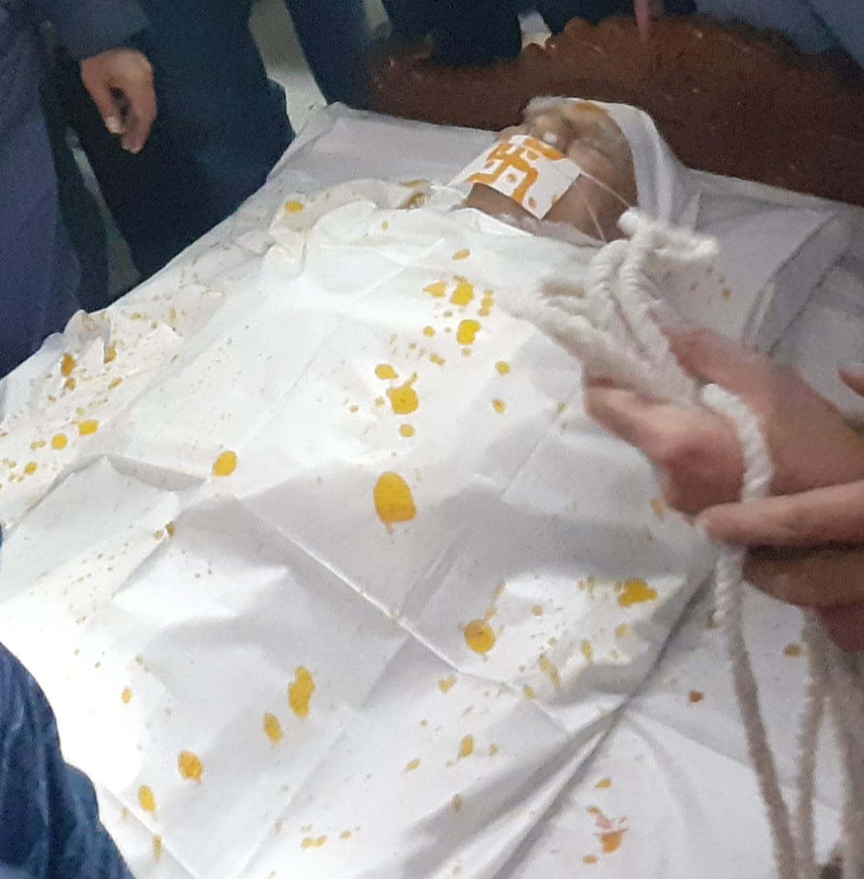 Meerut: Jain monk passed away on the last day of Chaturmas