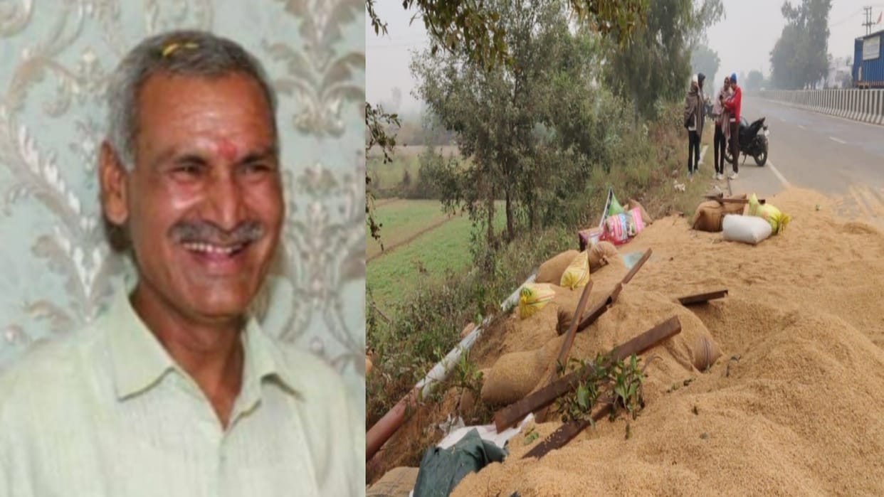 Baghpat: Accident on the highway, canter collides with tractor trolley, farmer dies painfully, two injured