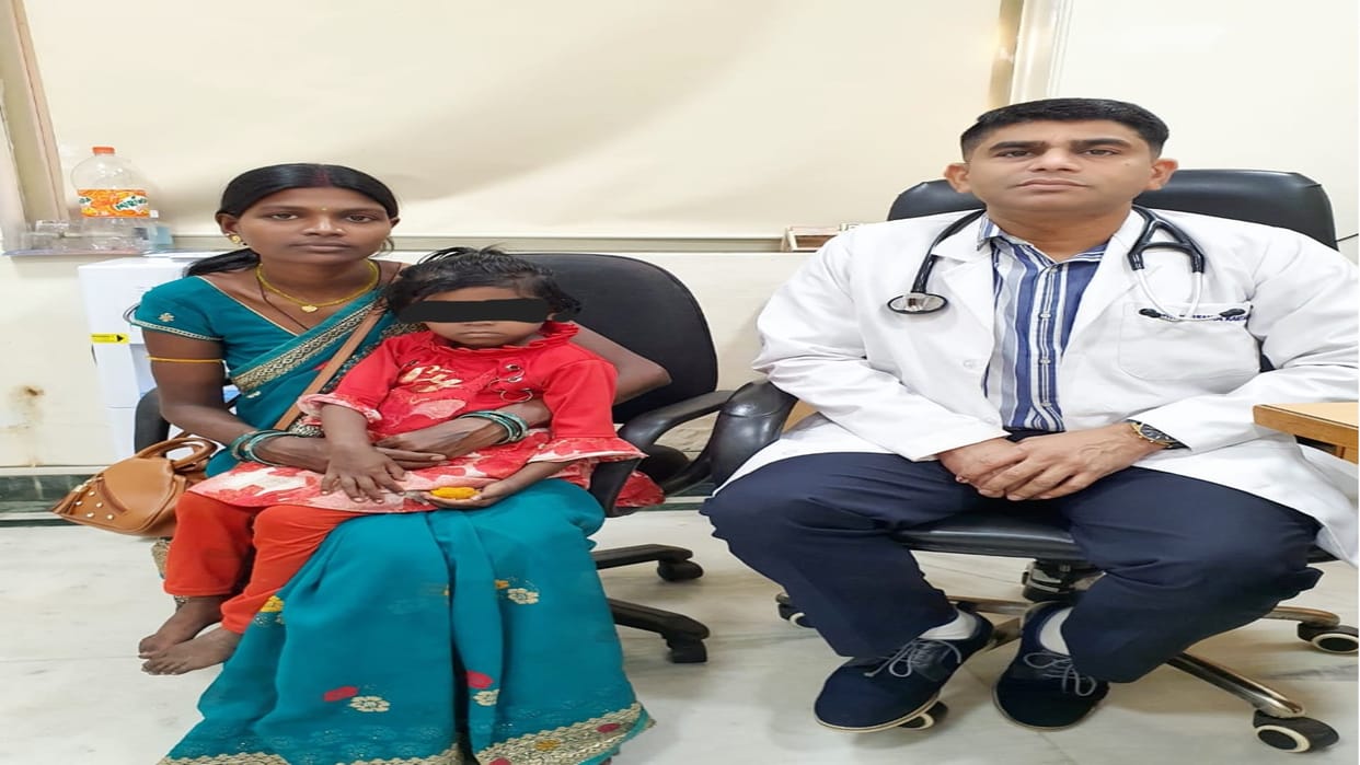 Raipur news: 1.5 kg tumor removed from chest of three year old girl