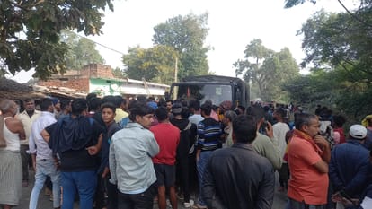 Bihar News: Body of Bihar Police jawan, sergeant reaches Gaya; People protested; Policeman dies in Bhagalpur