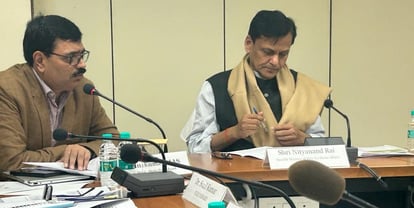 Union Minister of State for Home Nityanand Rai reviewed the preparations for Vikas Bharat Sankalp Yatra Rath