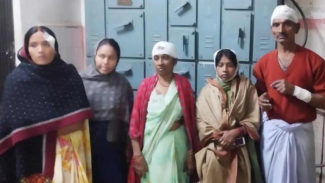 BJP leader, family members assaulted