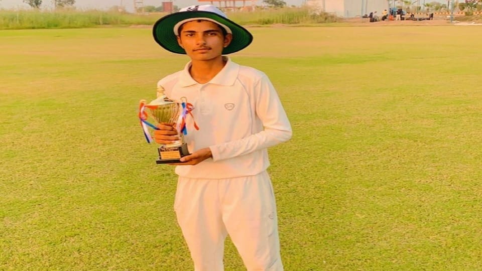 Jhalak Taneja of Fatehabad will play with Haryana team in Vijay Merchant Trophy