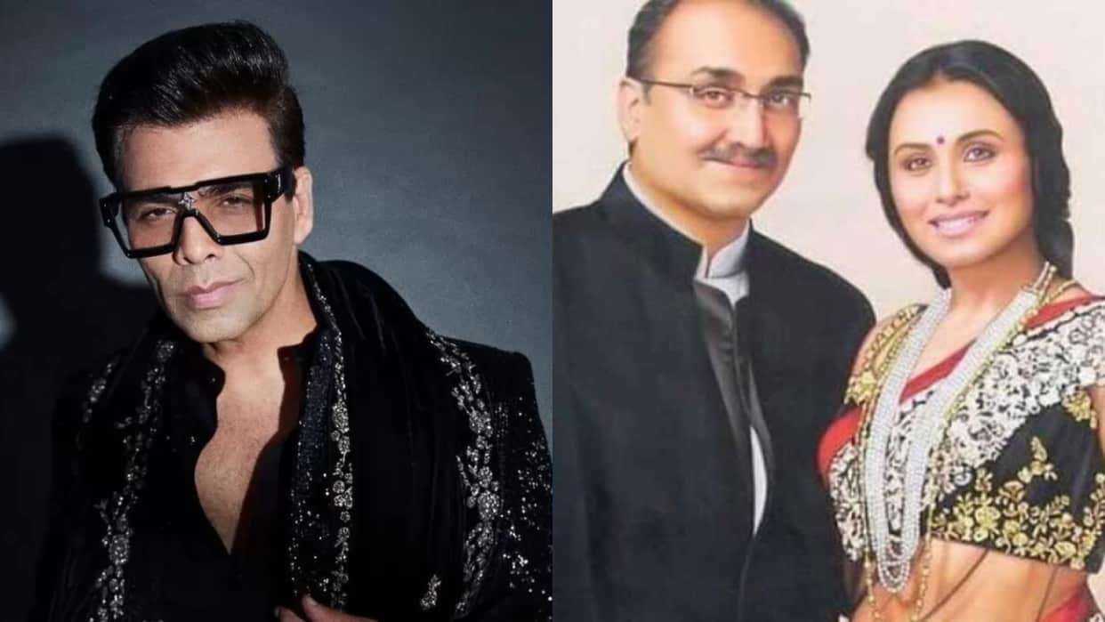 Koffee With Karan 8 Karan Johar reveals interesting incident with his mom About Aditya Rani Mukerji Wedding