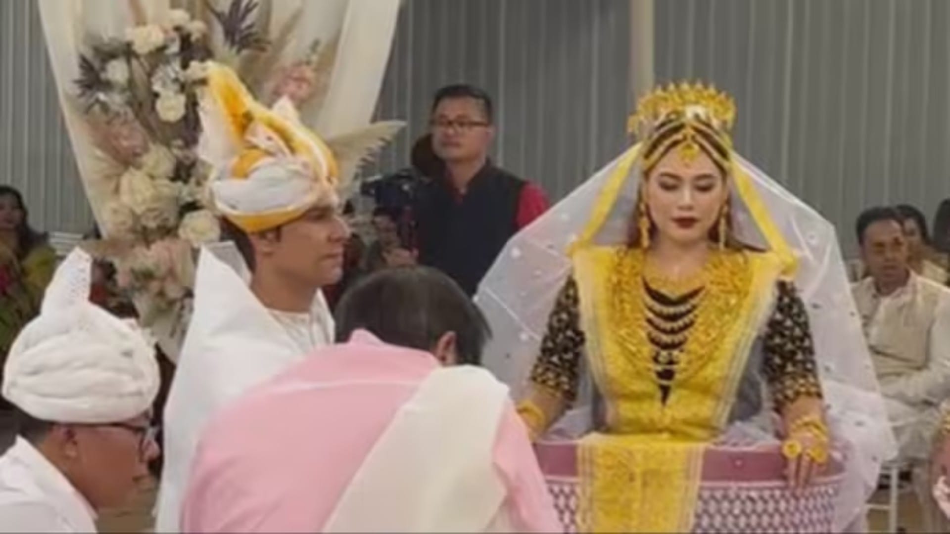 Randeep Hooda Lin Laishram Wedding Couple Marries  In Traditional Meitei Ceremony In Manipur first photos out
